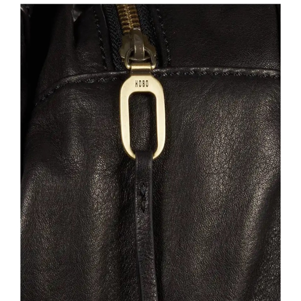 HOBO Handbag Darling 100% Leather Black Shoulder Crossbody Bag AUTHENTIC NWT - Picture 6 of 9